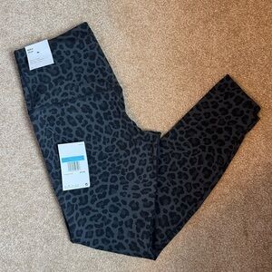 Women’s Nike Black Leopard Print Leggings